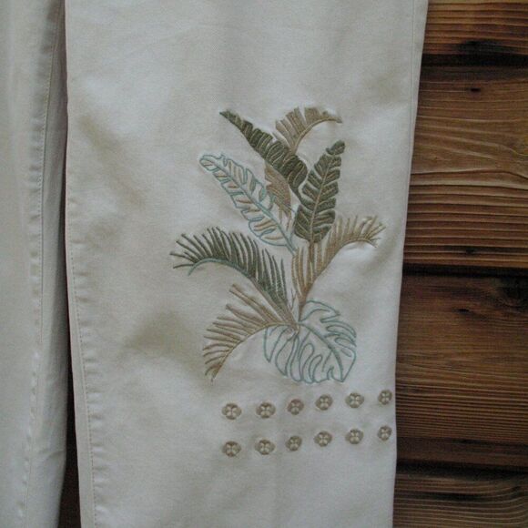 NWT Chicos Women’s Plus Size High Rise Straight Crop Jeans 20 - Picture 6 of 12